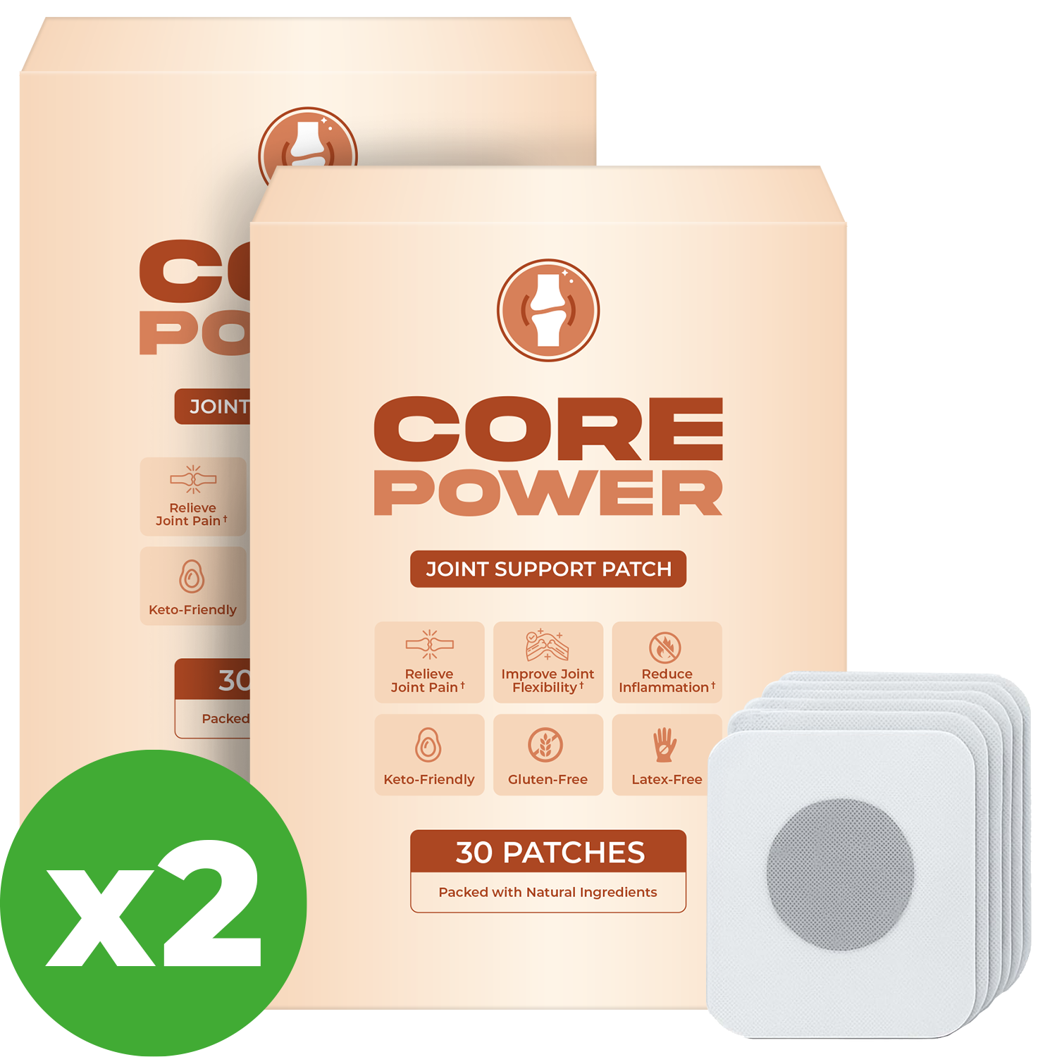 Joint Support Patch by CorePower — 30 patches